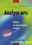 Analyse MPSI vignette
