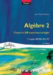 Algèbre 2 vignette
