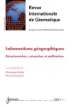 Revue internationale de géomatique vignette
