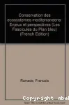 Conservation des écosystèmes méditerranéens vignette