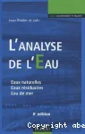 L'analyse de l'eau vignette